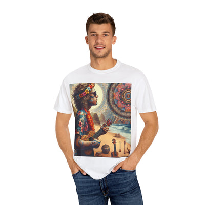 Bohemian Beach Vibe T-Shirt, Unisex Casual Tee for Summer, Festival Wear, Gift for Him/Her, Vacation Essential