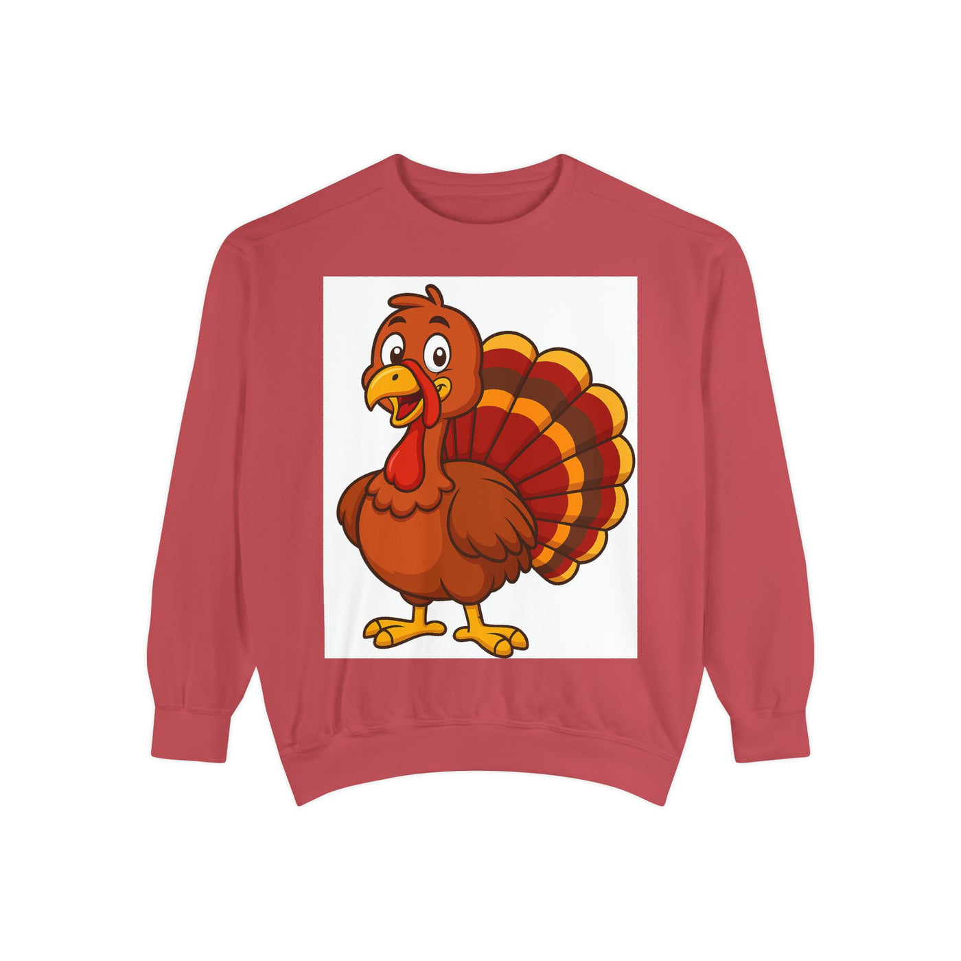 Thanksgiving Turkey Sweatshirt - Cute Cartoon Turkey Pullover