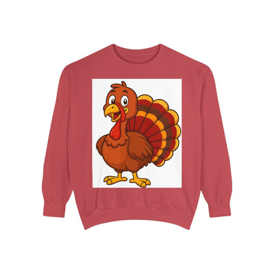 Thanksgiving Turkey Sweatshirt - Cute Cartoon Turkey Pullover