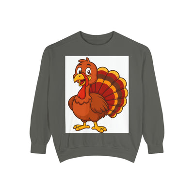 Thanksgiving Turkey Sweatshirt - Cute Cartoon Turkey Pullover