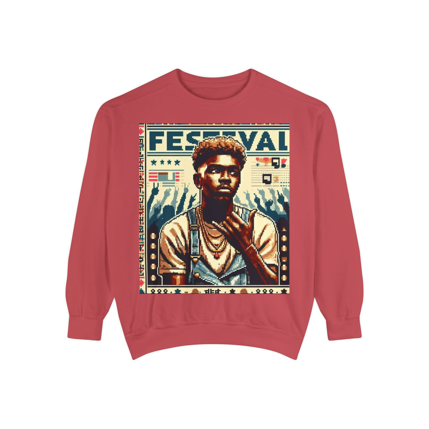 Festival Vibes Unisex Garment-Dyed Sweatshirt, Unisex Sweatshirt, Music Festival Apparel, Vintage Style Sweatshirt, Artsy Clothing, [...]