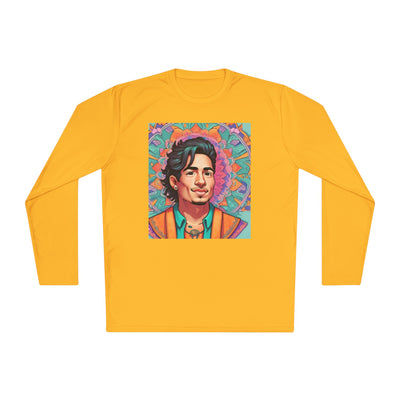 Colorful Artistic Unisex Long Sleeve Tee - Perfect for Casual Wear, Birthday Gift, Art Lovers, Music Festivals, Summer Events