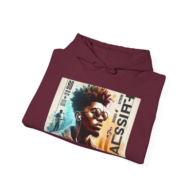 Urban Artistry Hoodie - Stylish Streetwear, Casual Comfort, Gift for Art Lovers, Unisex Fashion, Cool Graphic Sweatshirt