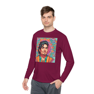 Colorful Artistic Unisex Long Sleeve Tee - Perfect for Casual Wear, Birthday Gift, Art Lovers, Music Festivals, Summer Events