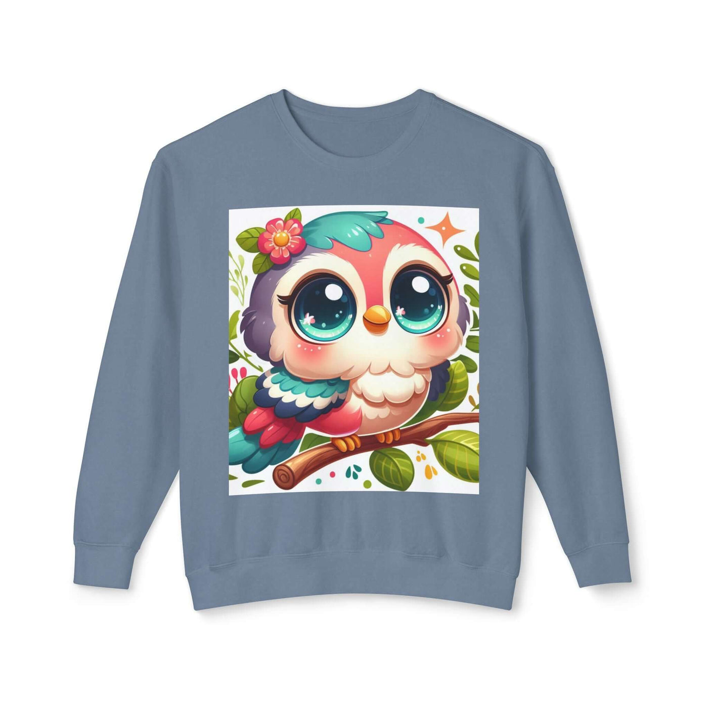 Cute Owl Graphic Sweatshirt, Cozy Crewneck, Gift for Animal Lovers, Casual Wear, Ideal for Fall, Nature Lover Gift