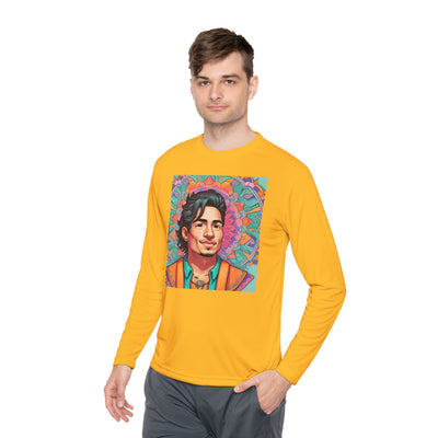 Colorful Artistic Unisex Long Sleeve Tee - Perfect for Casual Wear, Birthday Gift, Art Lovers, Music Festivals, Summer Events