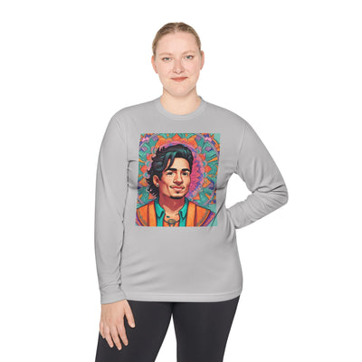 Colorful Artistic Unisex Long Sleeve Tee - Perfect for Casual Wear, Birthday Gift, Art Lovers, Music Festivals, Summer Events