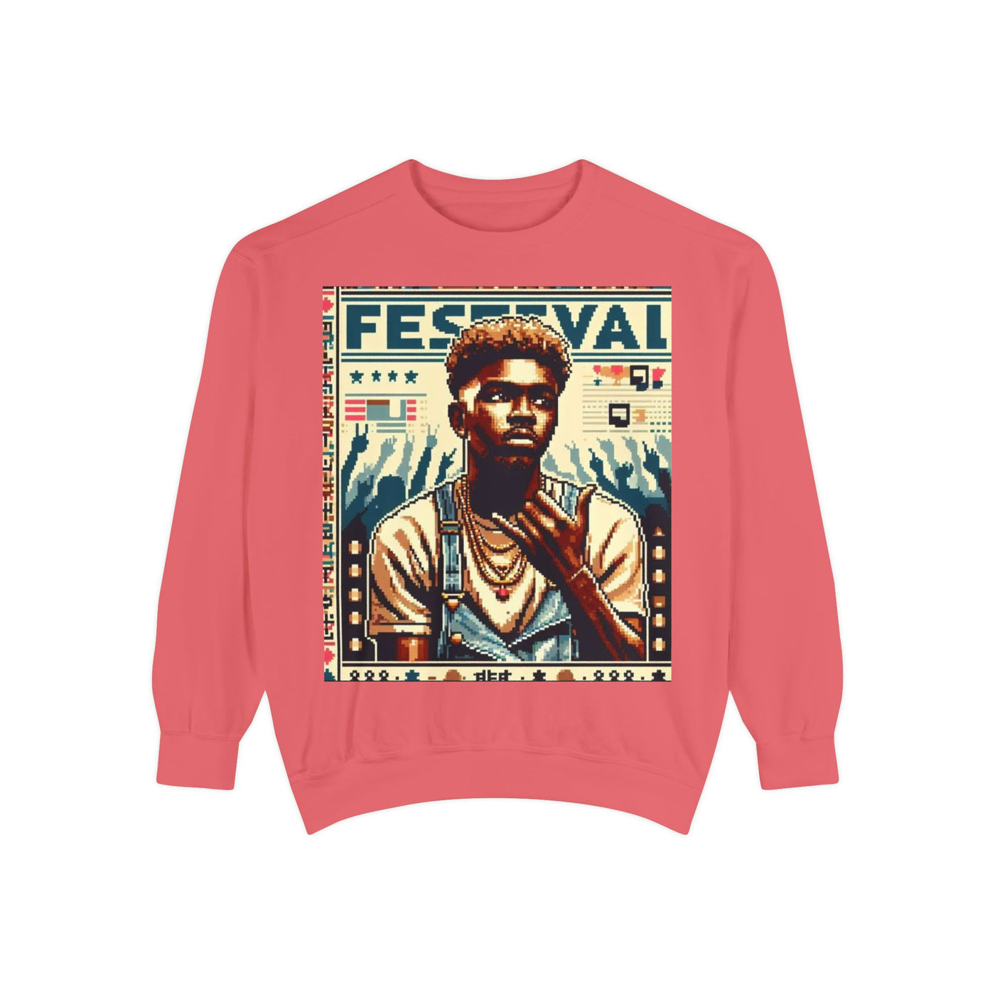 Festival Vibes Unisex Garment-Dyed Sweatshirt, Unisex Sweatshirt, Music Festival Apparel, Vintage Style Sweatshirt, Artsy Clothing, [...]