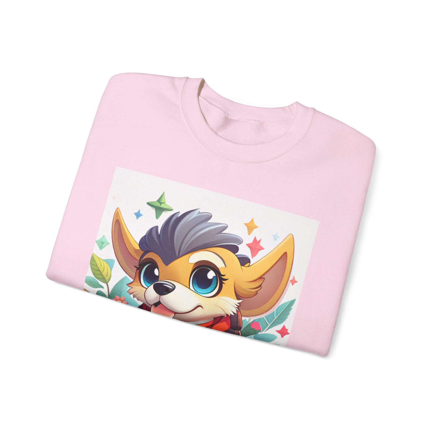 Cute Cartoon Animal Sweatshirt, Cozy Unisex Sweatshirt for Kids and Adults, Fall Fashion, Gift for Animal Lovers, Warm Crewneck