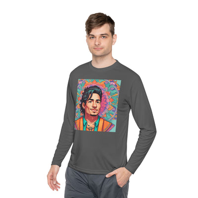 Colorful Artistic Unisex Long Sleeve Tee - Perfect for Casual Wear, Birthday Gift, Art Lovers, Music Festivals, Summer Events