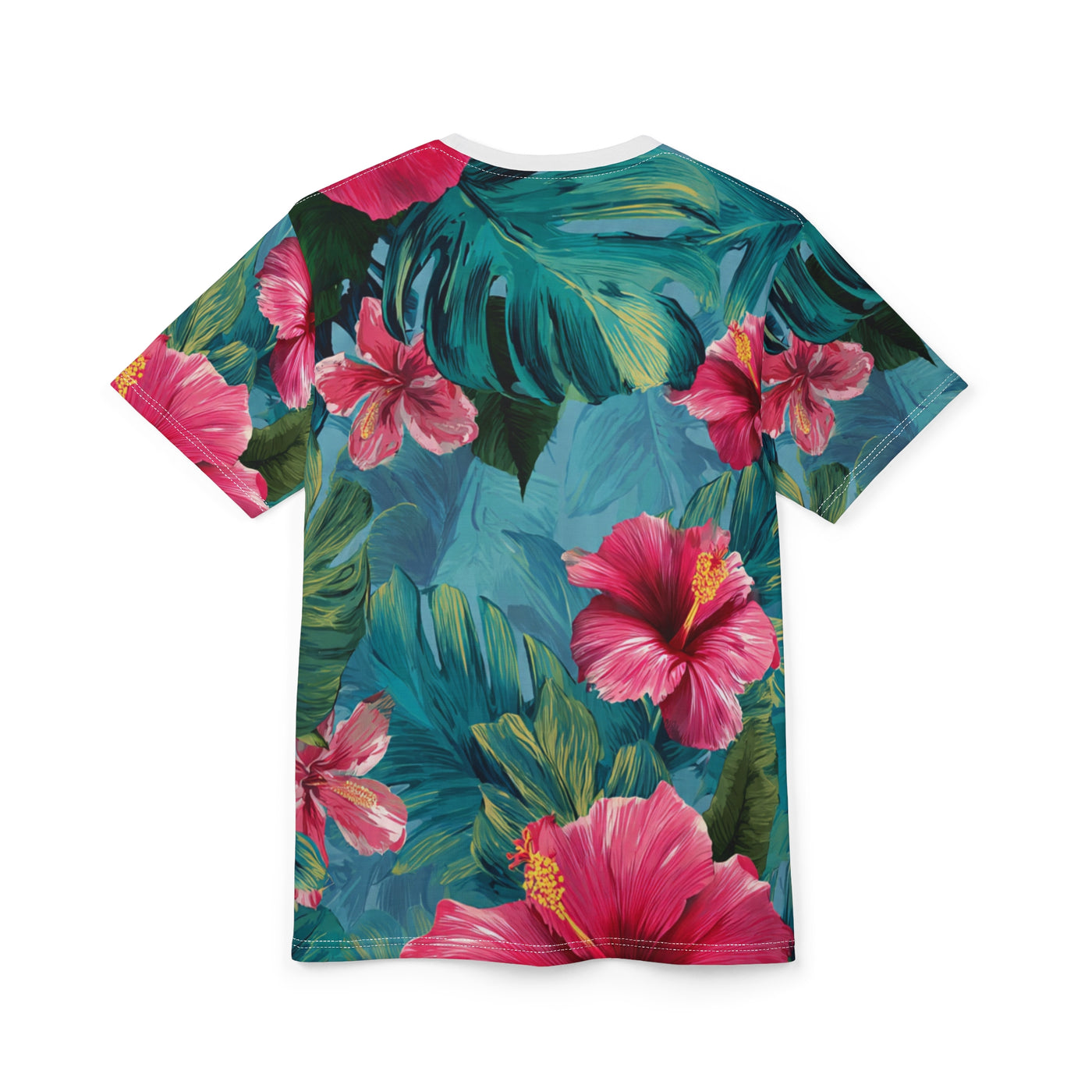 Tropical Hibiscus All-Over Print Tee