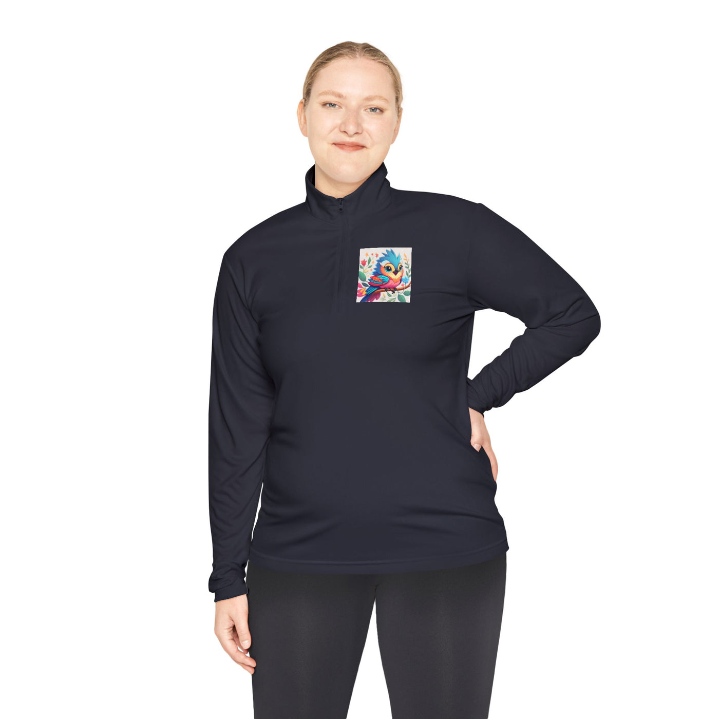 Playful Unisex Quarter-Zip Pullover - Perfect for Every Casual Occasion, Gift for Friends, Cozy Layering, Spring Fashion, Weekend Wear