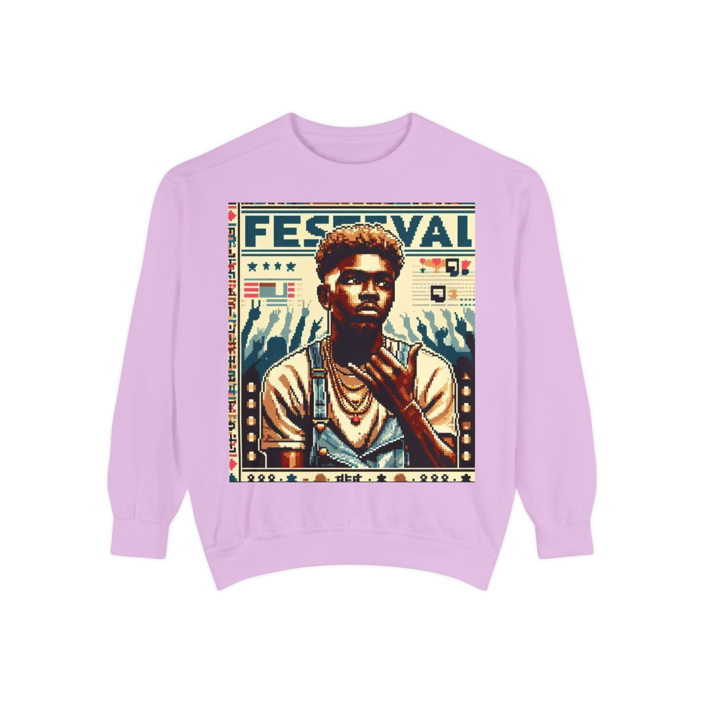 Festival Vibes Unisex Garment-Dyed Sweatshirt, Unisex Sweatshirt, Music Festival Apparel, Vintage Style Sweatshirt, Artsy Clothing, [...]