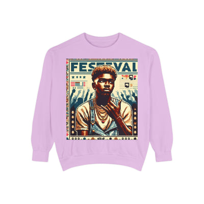 Festival Vibes Unisex Garment-Dyed Sweatshirt, Unisex Sweatshirt, Music Festival Apparel, Vintage Style Sweatshirt, Artsy Clothing, [...]