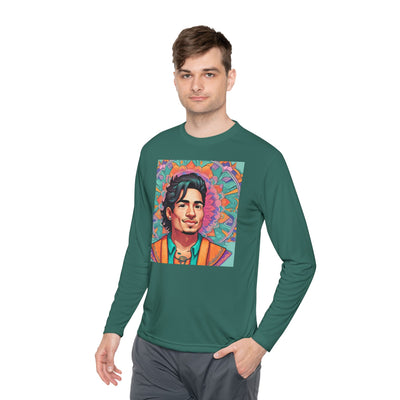 Colorful Artistic Unisex Long Sleeve Tee - Perfect for Casual Wear, Birthday Gift, Art Lovers, Music Festivals, Summer Events