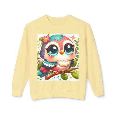 Cute Owl Graphic Sweatshirt, Cozy Crewneck, Gift for Animal Lovers, Casual Wear, Ideal for Fall, Nature Lover Gift