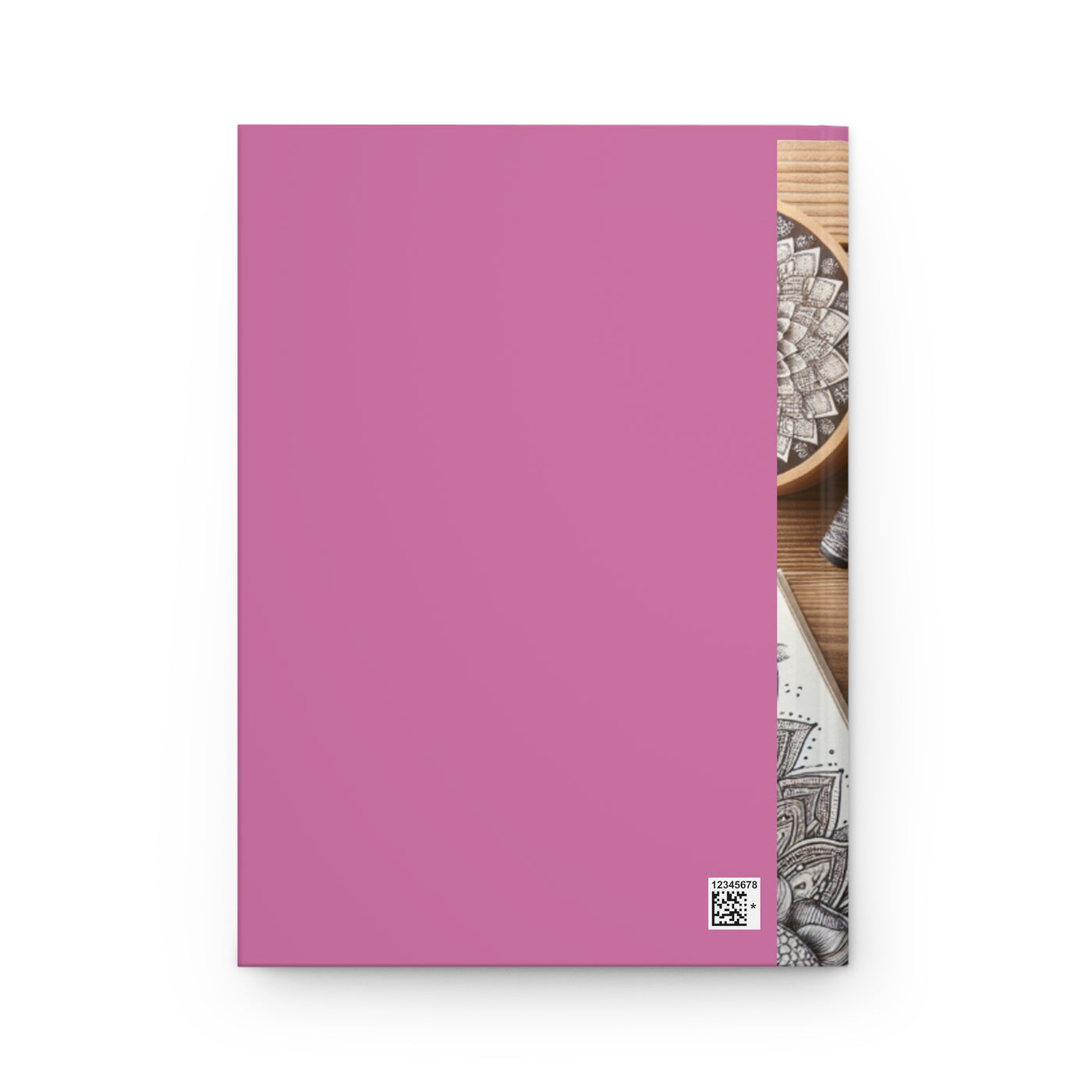 Elegant Elephant Design Hardcover Journal, Art Notebook for Creativity, Gift for Writers, Journal for Nature Lovers, Sketchbook