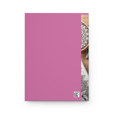 Elegant Elephant Design Hardcover Journal, Art Notebook for Creativity, Gift for Writers, Journal for Nature Lovers, Sketchbook