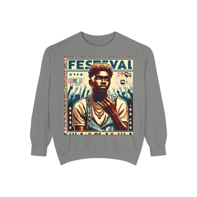 Festival Vibes Unisex Garment-Dyed Sweatshirt, Unisex Sweatshirt, Music Festival Apparel, Vintage Style Sweatshirt, Artsy Clothing, [...]