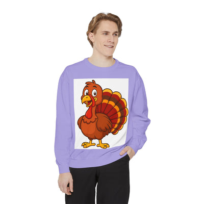 Thanksgiving Turkey Sweatshirt - Cute Cartoon Turkey Pullover