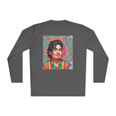 Colorful Artistic Unisex Long Sleeve Tee - Perfect for Casual Wear, Birthday Gift, Art Lovers, Music Festivals, Summer Events