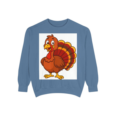 Thanksgiving Turkey Sweatshirt - Cute Cartoon Turkey Pullover