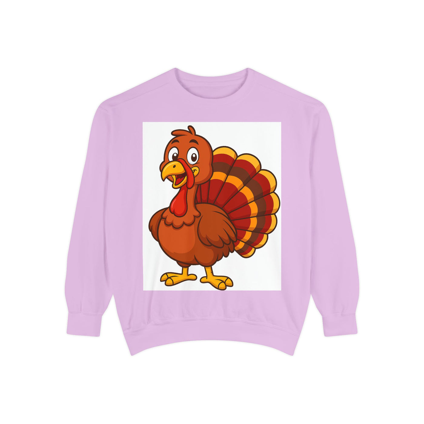 Thanksgiving Turkey Sweatshirt - Cute Cartoon Turkey Pullover