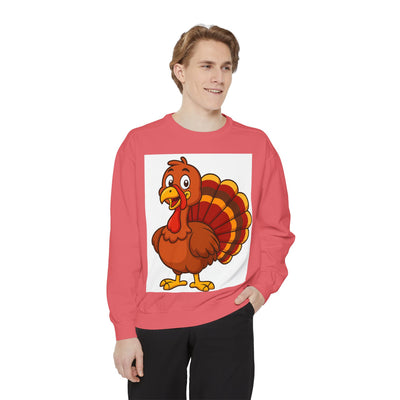 Thanksgiving Turkey Sweatshirt - Cute Cartoon Turkey Pullover