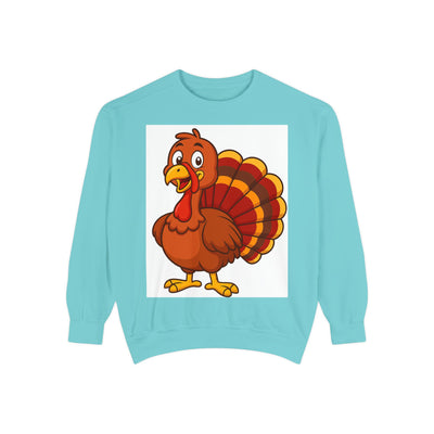 Thanksgiving Turkey Sweatshirt - Cute Cartoon Turkey Pullover