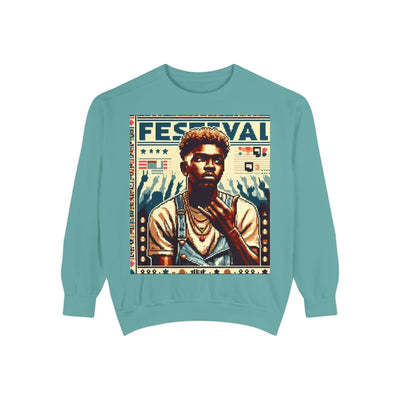 Festival Vibes Unisex Garment-Dyed Sweatshirt, Unisex Sweatshirt, Music Festival Apparel, Vintage Style Sweatshirt, Artsy Clothing, [...]