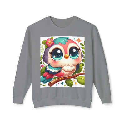 Cute Owl Graphic Sweatshirt, Cozy Crewneck, Gift for Animal Lovers, Casual Wear, Ideal for Fall, Nature Lover Gift
