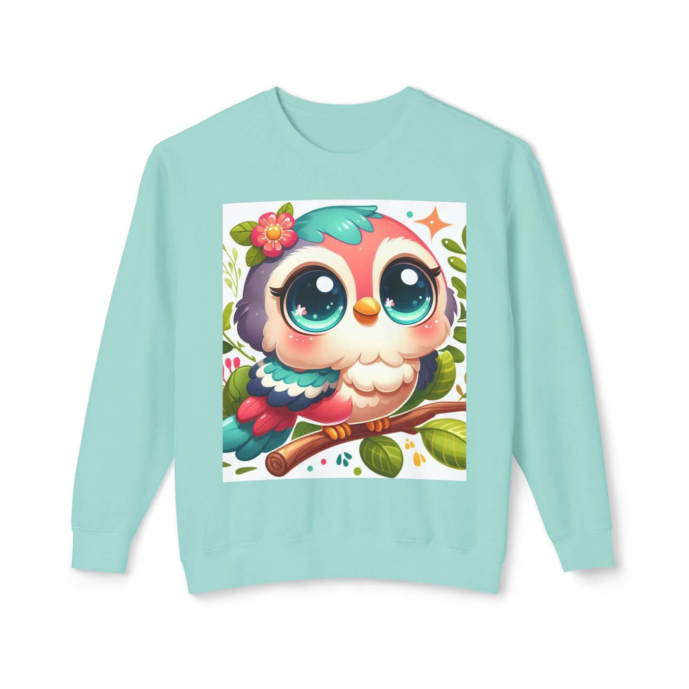 Cute Owl Graphic Sweatshirt, Cozy Crewneck, Gift for Animal Lovers, Casual Wear, Ideal for Fall, Nature Lover Gift